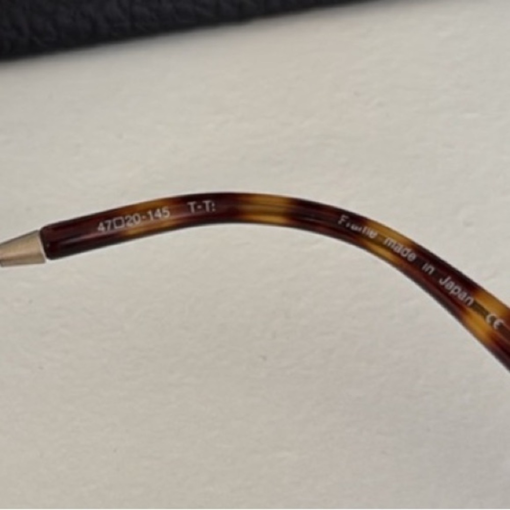 Matsuda M2022 Tortoise Cat Eye Optical Eye Glasses Made in Japan 47mm - Picture 8 of 8